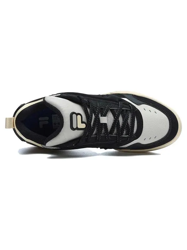 Кроссовки vintage basketbal shoes 'black grey' Fila Fusion — изображение 3 из 4, черный/серый