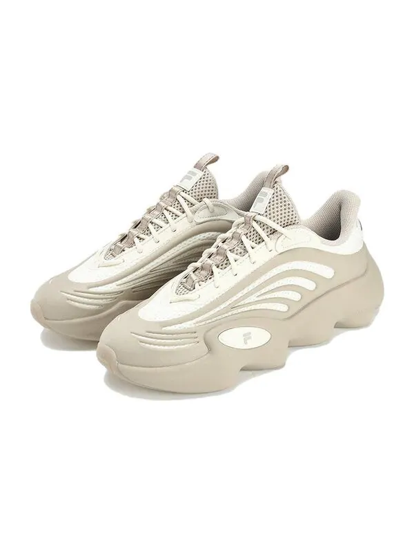 Кроссовки ray 3 sport shoes 'beige white' Fila Fusion — изображение 3 из 4, бежевый/белый