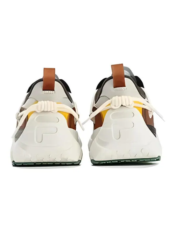 Кроссовки bone sneakers 'white green brown' Fila Fusion — изображение 3 из 4, белый/зеленый/коричневый