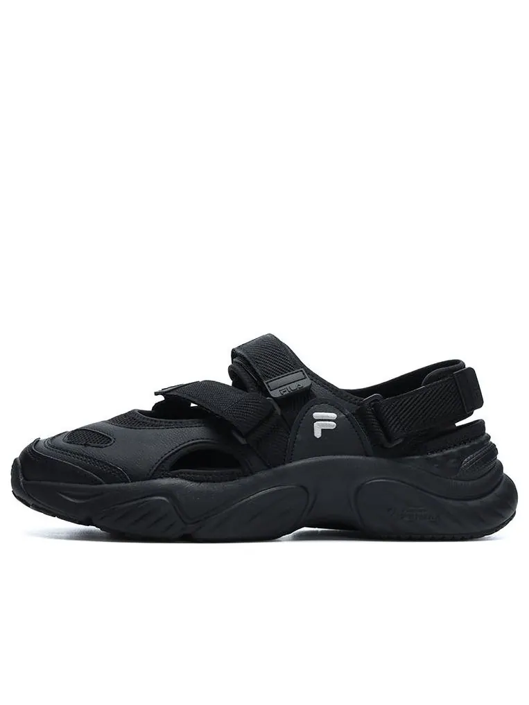 Сандалии FILA FUSION Conch Sandals 'Black' — изображение 1 из 5, черный
