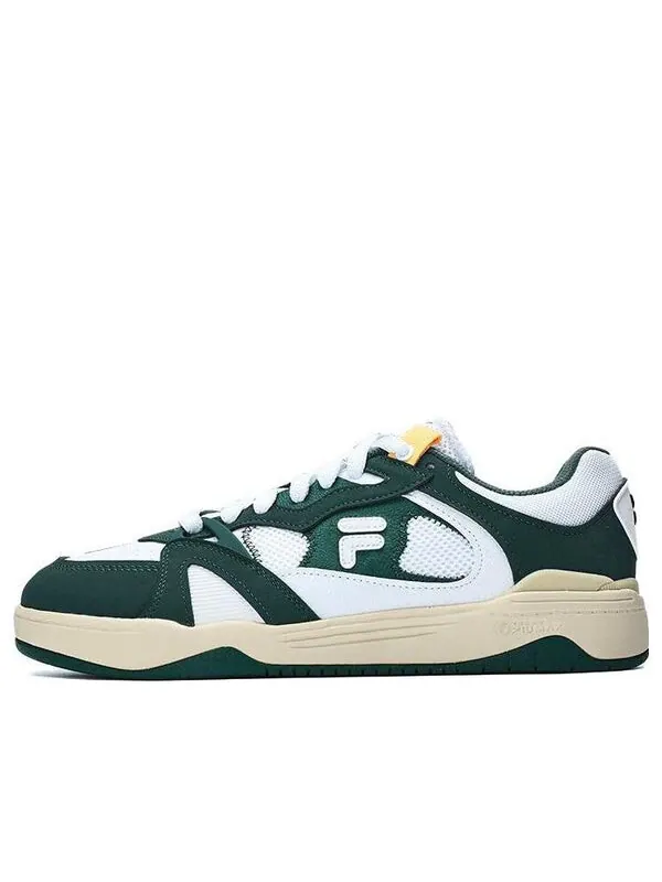 Кроссовки smash sneakers 'white green beige' Fila Fusion — изображение 1 из 4, зеленый/белый/бежевый