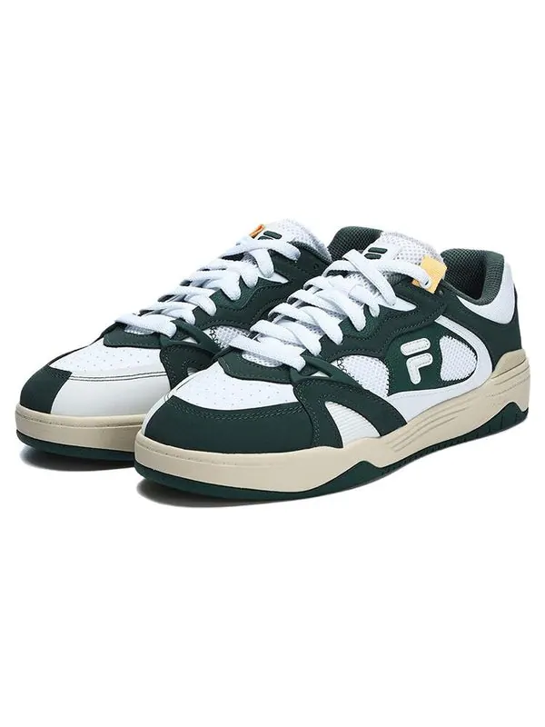 Кроссовки smash sneakers 'white green beige' Fila Fusion — изображение 3 из 4, зеленый/белый/бежевый