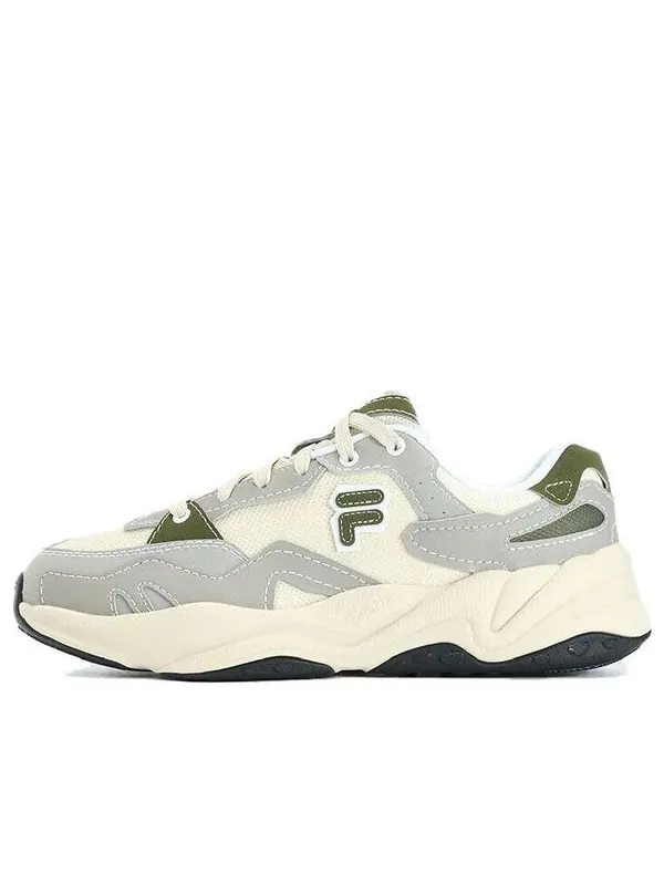 Кроссовки flash sneakers 'grey beige' Fila Fusion — изображение 1 из 4, серый/бежевый/зеленый