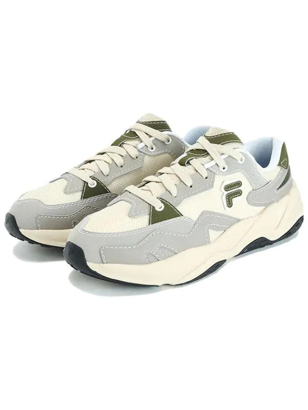 Кроссовки flash sneakers 'grey beige' Fila Fusion — изображение 2 из 4, серый/бежевый/зеленый