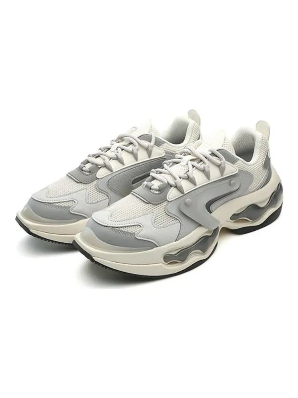 Кроссовки vintage daddy shoes 'white grey' Fila Fusion — изображение 2 из 4, белый/серый