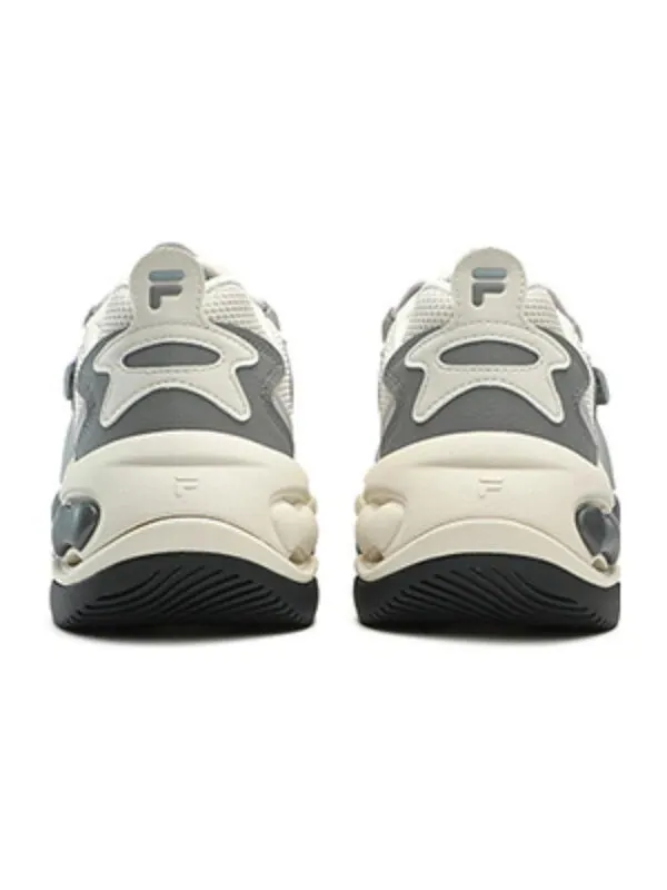 Кроссовки vintage daddy shoes 'white grey' Fila Fusion — изображение 4 из 4, белый/серый