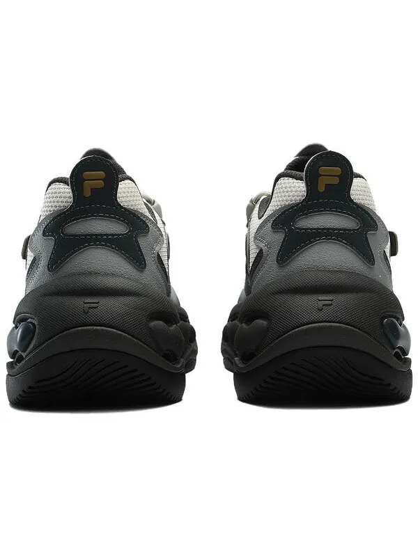 Кроссовки vintage daddy shoes 'black white' Fila Fusion — изображение 4 из 4, черный/белый