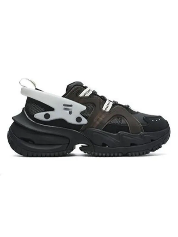 Кроссовки armour sneakers 'black white' Fila Fusion — изображение 2 из 4, черный/белый