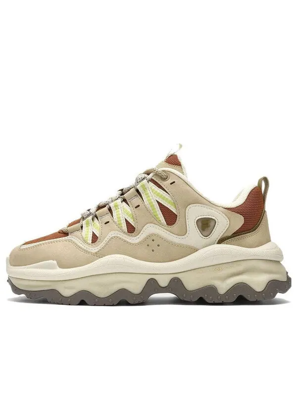 Кроссовки qd96 athletic shoes 'khaki brown' Fila Fusion — изображение 1 из 4, хаки/коричневый/белый