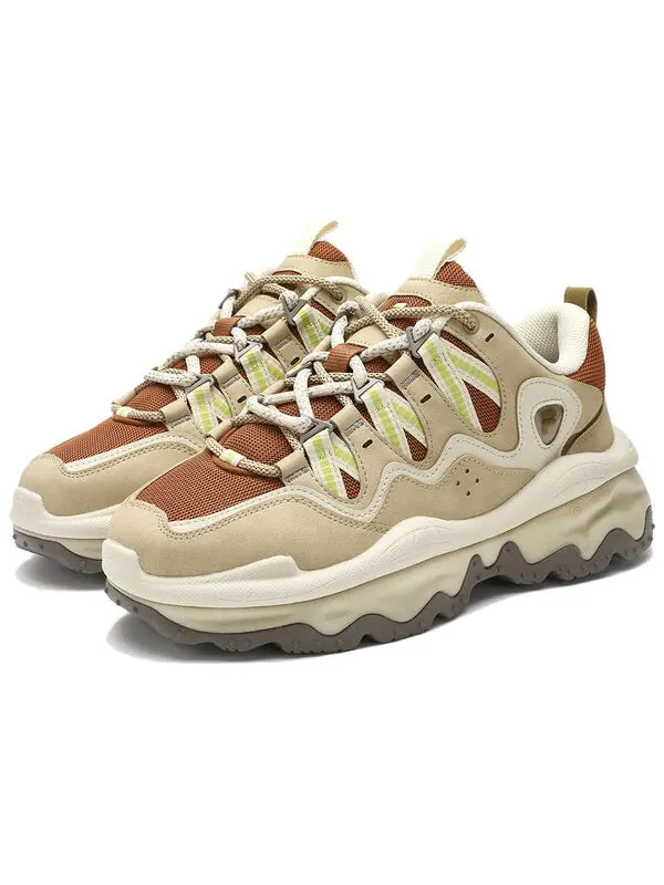 Кроссовки qd96 athletic shoes 'khaki brown' Fila Fusion — изображение 2 из 4, хаки/коричневый/белый
