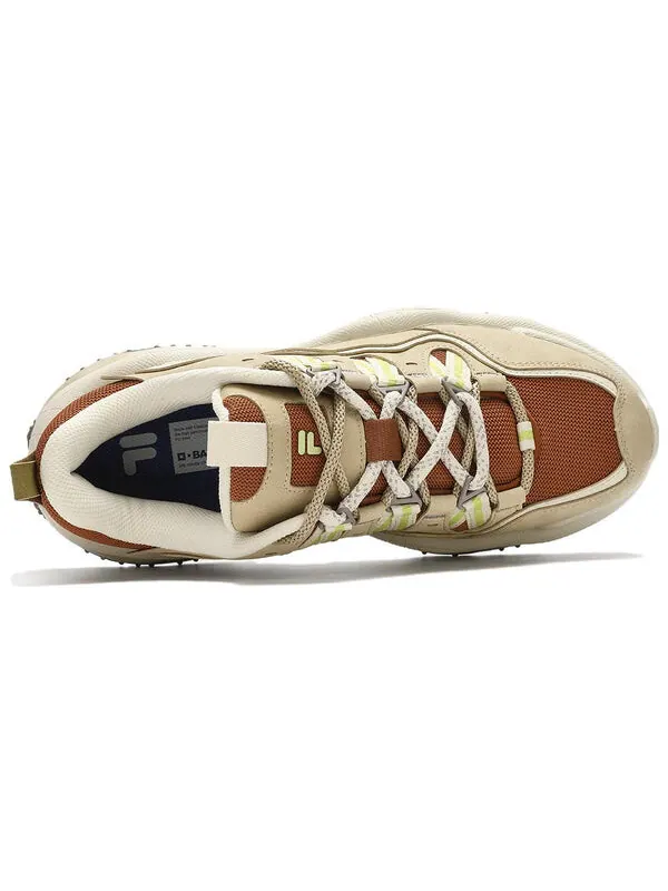 Кроссовки qd96 athletic shoes 'khaki brown' Fila Fusion — изображение 3 из 4, хаки/коричневый/белый