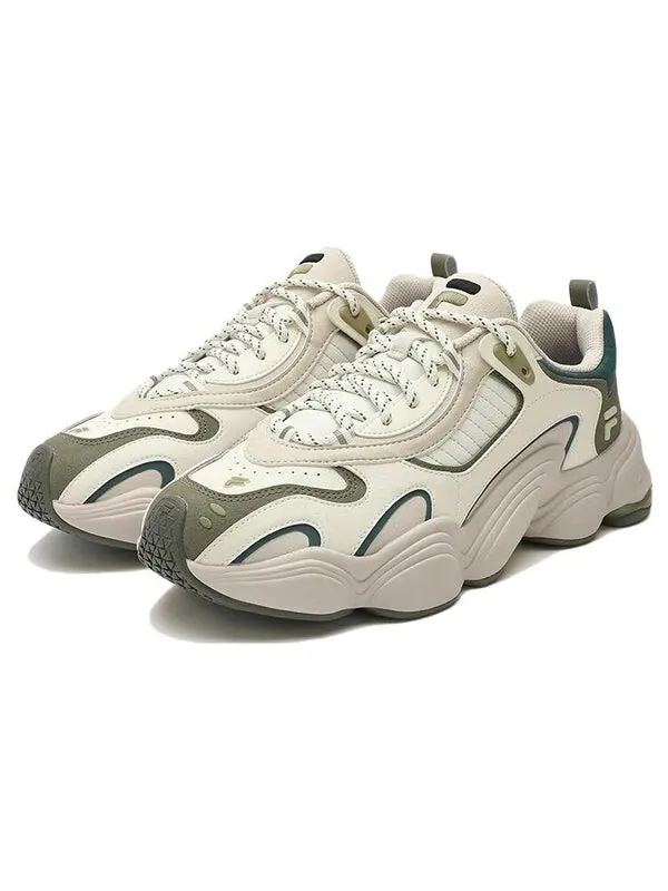 Кроссовки fusion tenacity 'white green' Fila — изображение 3 из 4, белый/зеленый