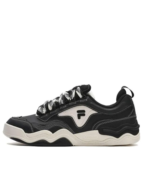 Кроссовки kick sneakers 'black beige' Fila Fusion — изображение 1 из 4, черный/бежевый