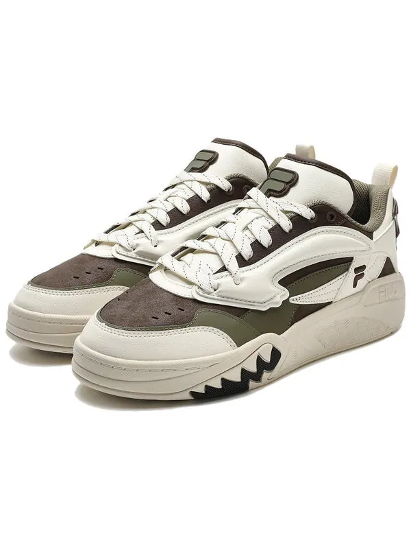 Кроссовки desperado low top shoes 'white brown green' Fila Fusion — изображение 2 из 4, белый/коричневый/зеленый