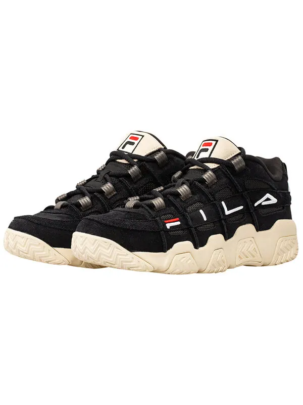 Кроссовки fila barricade low breakout vintage black/white Fila Fusion — изображение 2 из 4, черный белый