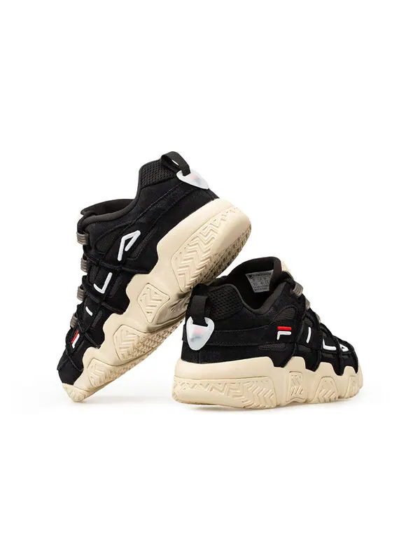 Кроссовки fila barricade low breakout vintage black/white Fila Fusion — изображение 3 из 4, черный белый