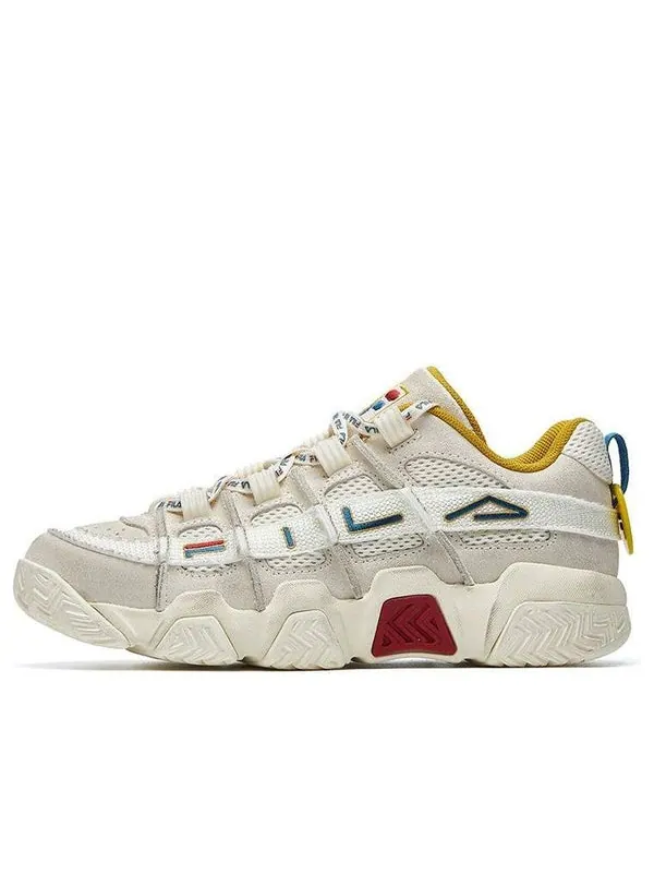 Кроссовки fila barricade retro white/yellow Fila Fusion — изображение 1 из 4, белый/желтый
