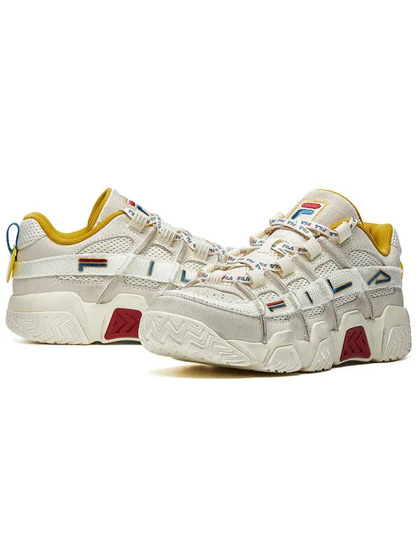 Кроссовки fila barricade retro white/yellow Fila Fusion — изображение 4 из 4, белый/желтый