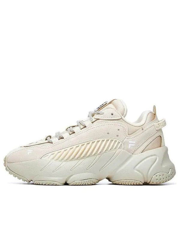 Кроссовки ade marathon running shoes 'cream white' Fila Fusion — изображение 1 из 4, кремовый белый/розовый