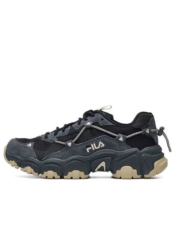 Кроссовки fluid 'black brown' Fila Fusion — изображение 1 из 4, черный/коричневый