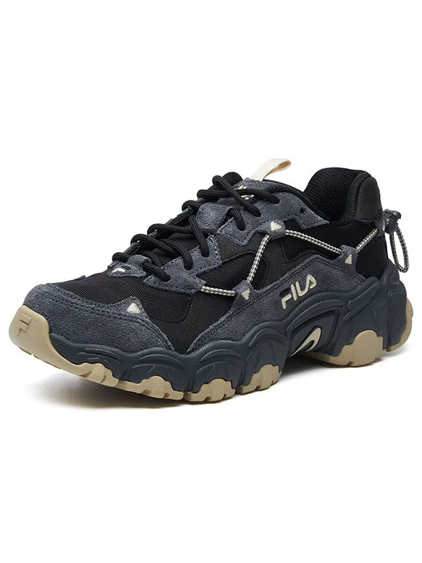 Кроссовки fluid 'black brown' Fila Fusion — изображение 2 из 4, черный/коричневый