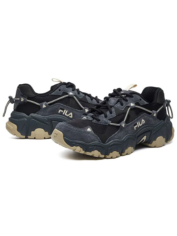 Кроссовки fluid 'black brown' Fila Fusion — изображение 4 из 4, черный/коричневый