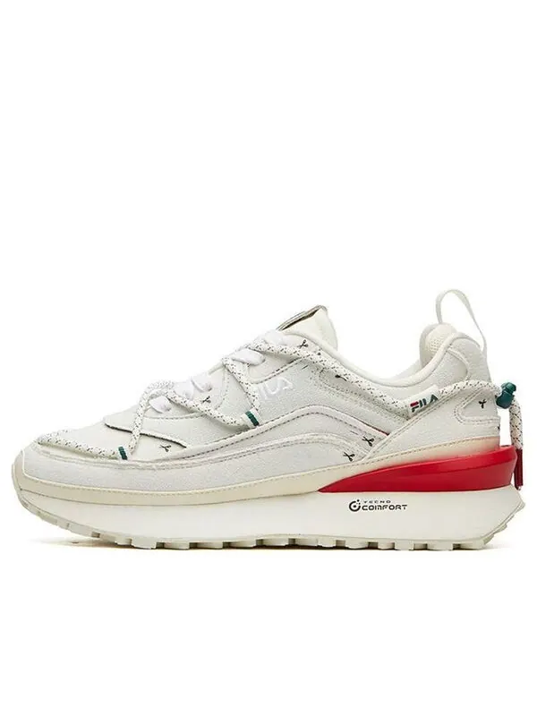 Кроссовки fila jogger dx xmas low chunky sneakers gs grey/red/green Fila Fusion — изображение 1 из 4, серый/красный/зеленый