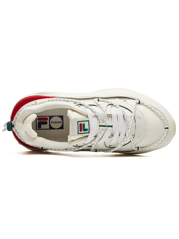 Кроссовки fila jogger dx xmas low chunky sneakers gs grey/red/green Fila Fusion — изображение 2 из 4, серый/красный/зеленый