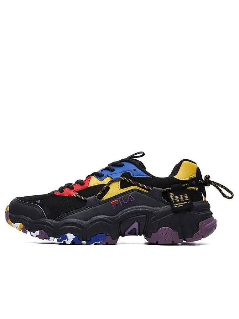 Кроссовки (WMNS) Fila Fusion Fluid 'Black Orange' — изображение 1 из 6, черный