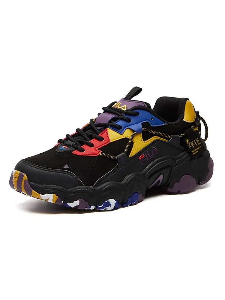 Кроссовки (WMNS) Fila Fusion Fluid 'Black Orange' — изображение 2 из 6, черный