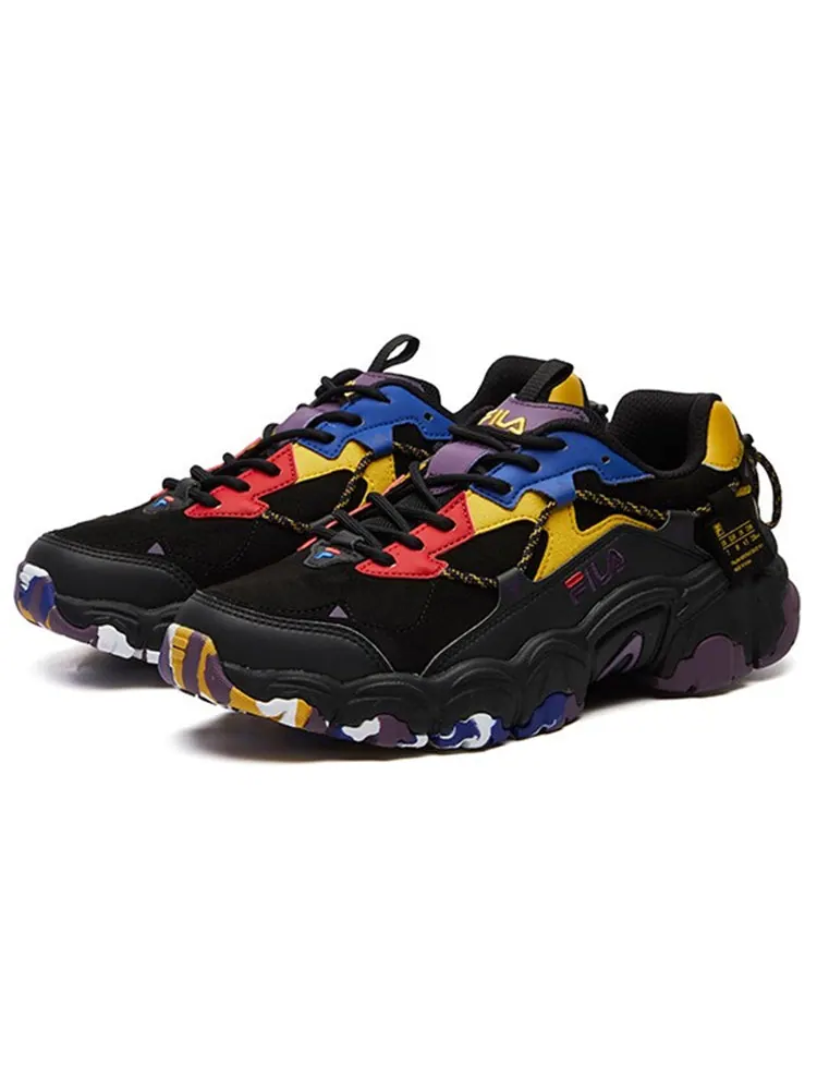 Кроссовки (WMNS) Fila Fusion Fluid 'Black Orange' — изображение 3 из 6, черный
