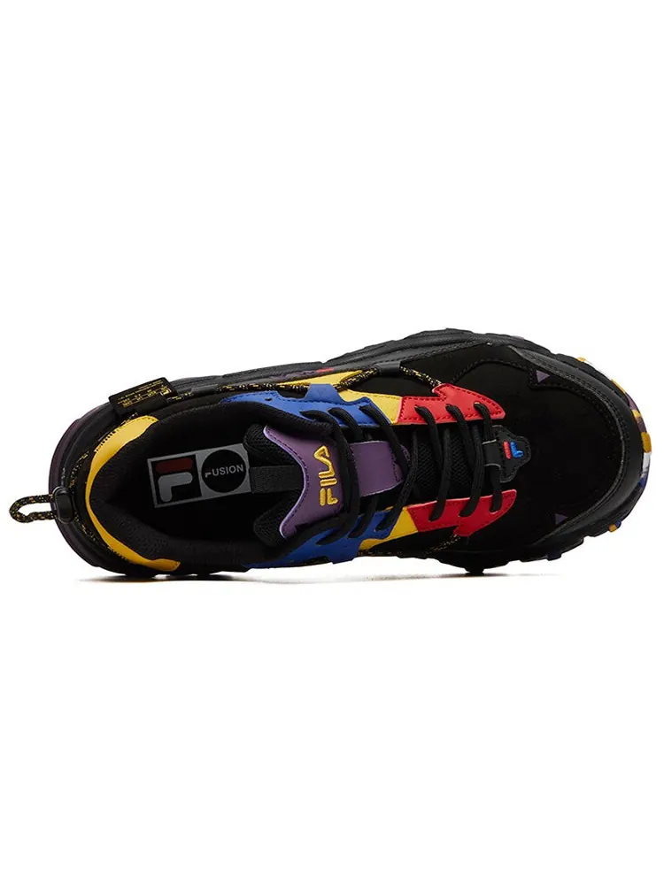 Кроссовки (WMNS) Fila Fusion Fluid 'Black Orange' — изображение 4 из 6, черный