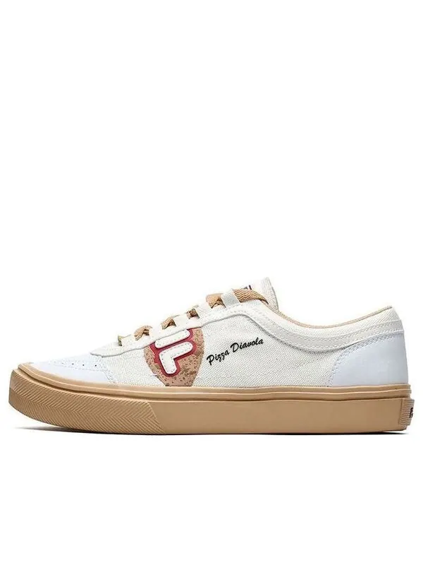 Кроссовки 'white brown' Fila Fusion — изображение 1 из 4, белый/коричневый
