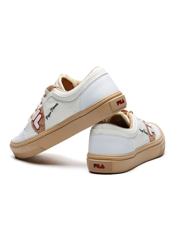 Кроссовки 'white brown' Fila Fusion — изображение 4 из 4, белый/коричневый