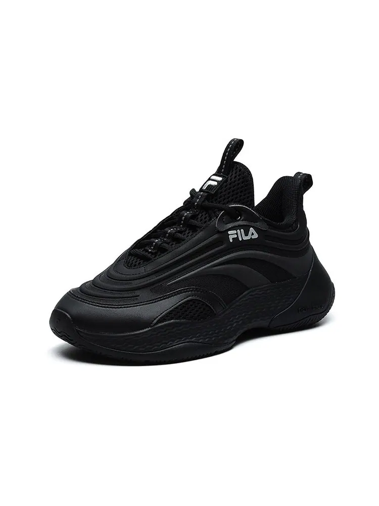 Спортивные кроссовки (WMNS) Fila Fusion Ray 'Triple Black' — изображение 2 из 6, черный
