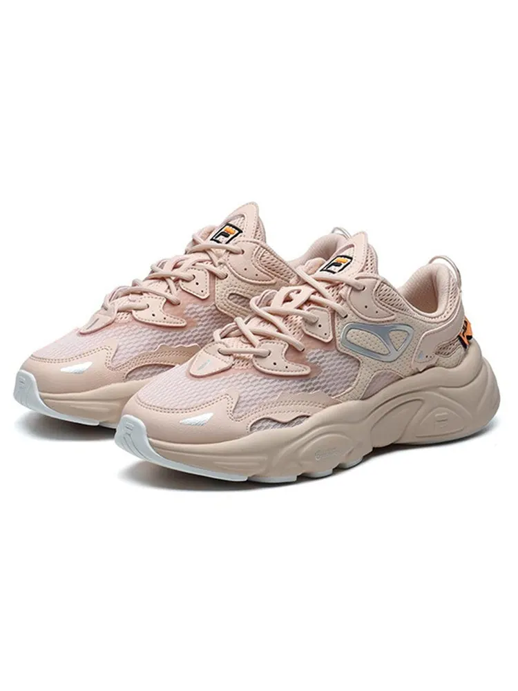 Кроссовки (WMNS) Fila Fusion Shoes 'Pale Pink Beige' — изображение 3 из 6, розовый