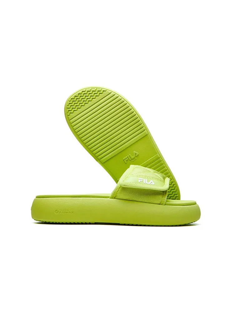 Шлепанцы (WMNS) Fila Fusion Slide 'Volt Green' — изображение 7 из 7