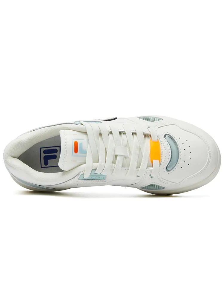 Кроссовки (WMNS) Fila Fusion Shoes 'White Grey' — изображение 3 из 5, серый