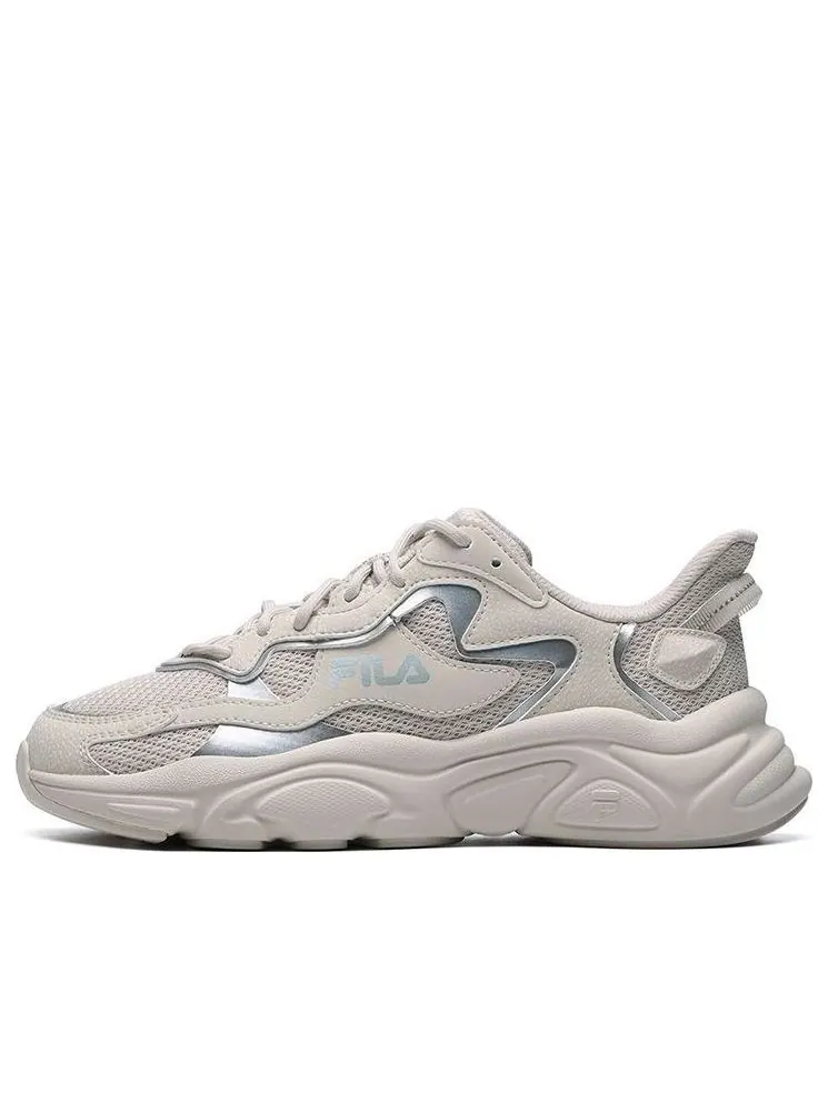 Кроссовки (WMNS) Fila Fusion Shoes 'Grey Silver' — изображение 1 из 4, коричневый