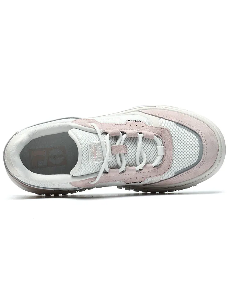 Кроссовки (WMNS) Fila Fusion Ollie 'Light Pink White' — изображение 4 из 5, белый