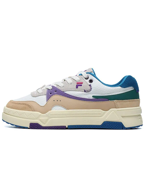 Кроссовки low-top skate sneakers 'white blue khaki' Fila Fusion — изображение 2 из 4, белый/синий/хаки/бежевый