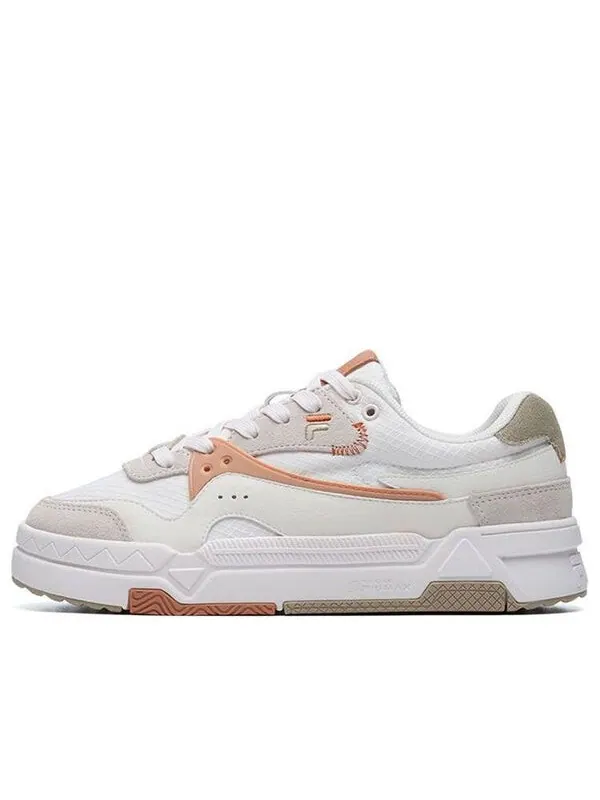 Кроссовки low-top skate sneakers 'white orange' Fila Fusion — изображение 1 из 4, белый/оранжевый/бежевый