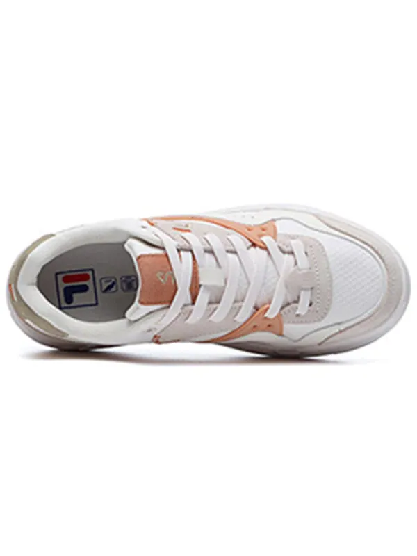 Кроссовки low-top skate sneakers 'white orange' Fila Fusion — изображение 3 из 4, белый/оранжевый/бежевый
