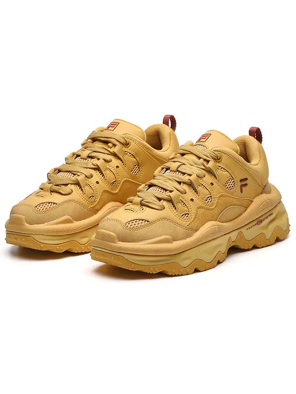 Кроссовки qd96 athletic shoes 'yellow' Fila Fusion — изображение 2 из 4, желтый