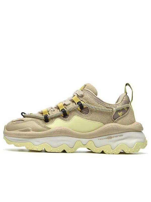 Кроссовки qd96 x white mountaineering sneakers 'beige yellow' Fila Fusion — изображение 1 из 4, бежевый/желтый/белый