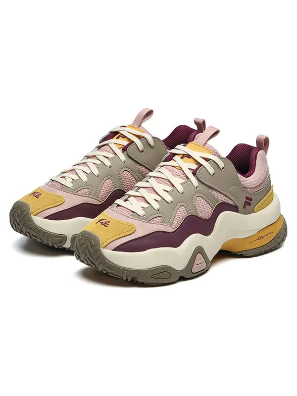 Кроссовки sdud sneakers 'pink beige' Fila Fusion — изображение 2 из 4, розовый/белый/бежевый