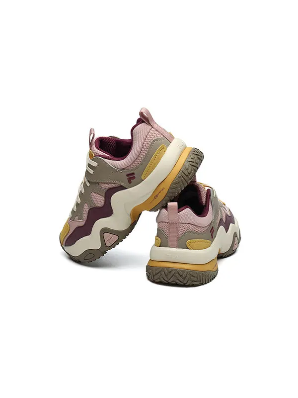 Кроссовки sdud sneakers 'pink beige' Fila Fusion — изображение 4 из 4, розовый/белый/бежевый