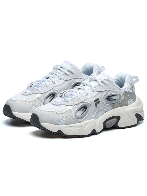 Кроссовки raccoon sneakers 'white grey' Fila Fusion — изображение 2 из 4, белый/серый/черный
