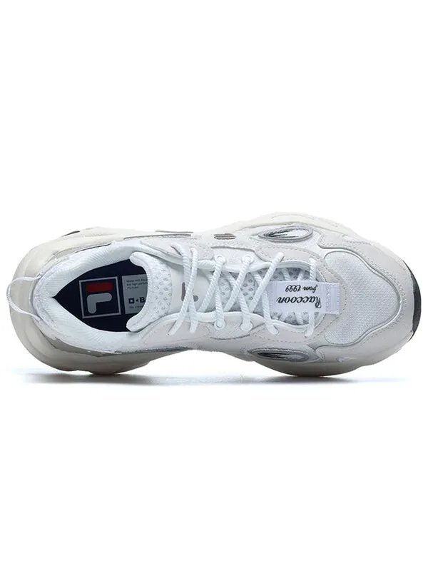 Кроссовки raccoon sneakers 'white grey' Fila Fusion — изображение 4 из 4, белый/серый/черный
