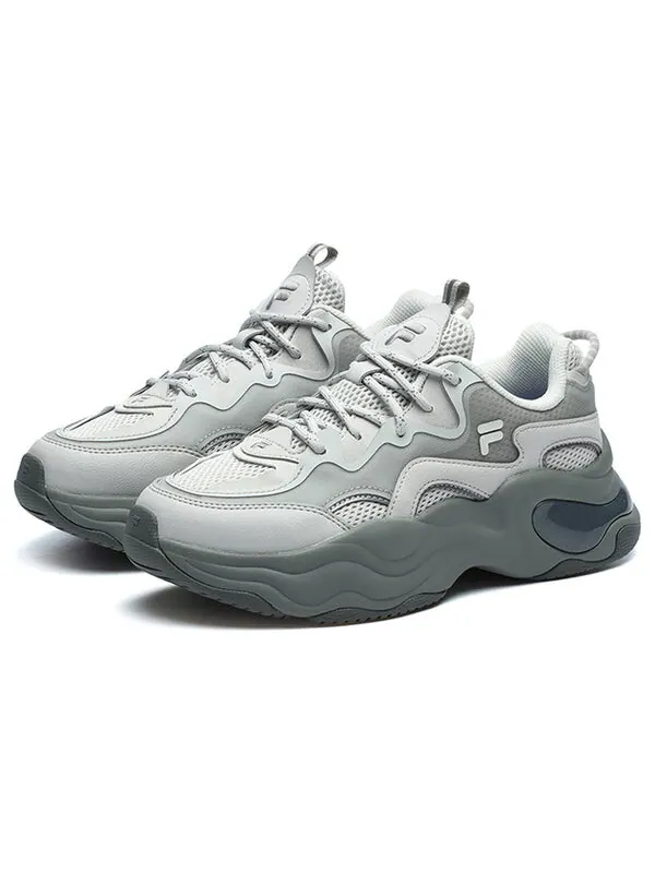 Кроссовки bubble sneakers 'grey black' Fila Fusion — изображение 2 из 4, серый/белый/черный